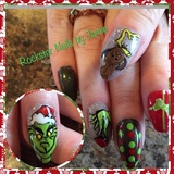 My Own Grinch Nails 