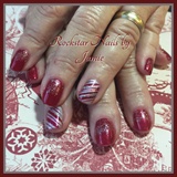 Red &amp; Silver Candy Cane 