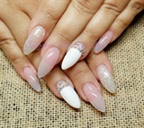 French Pink and White