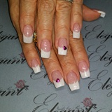 Sculpted pink and whites. Tammy Taylor Nails