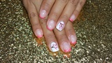 Cherry blossoms pink french
