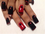 French black and red 