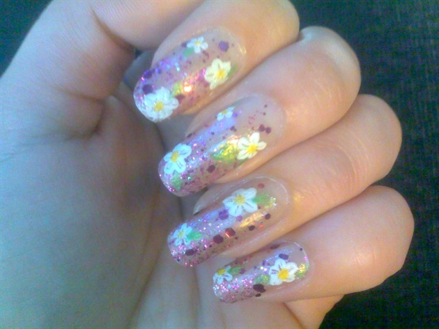 Glitter and Flowers 