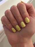 Yellow Gel-Nails By: Sparkle Nails