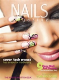 My work on the cover of Nails Magazine