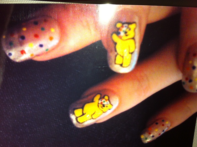 Pudsey Bear -children in need