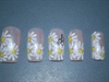 Countryside daisies insp by Arty Nails