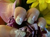 Hand Painted &quot;Lace&quot; Nails