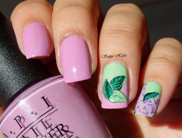Mint and lilac