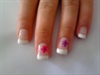 gels and nail art flowers
