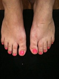 Hot Pink Gel Toes