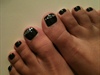 Black Gel Toes