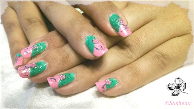 flowers_pink_green