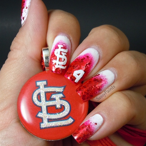 St Louis Cardinals Nails - Nail Art Gallery