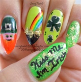 St Patrick&#39;s Day  Nails