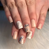 Nude Marble &amp; Foil 