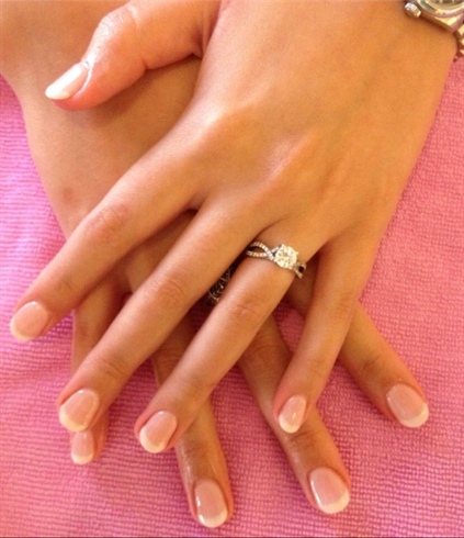 Sculpted Gel French 
