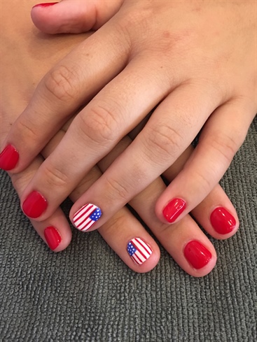 Fourth Of July Manicure 