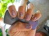 Lilac Marble Nail Design