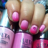 Pink Ombre Nail Art