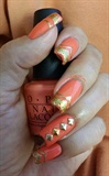Coral and Gold