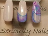 Outlined Sharpie Nail Art