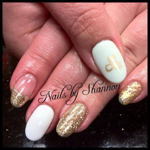 Gelish on gorgeous natural nails!