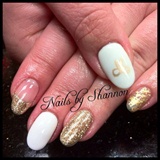 Gelish on gorgeous natural nails!
