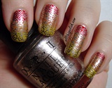 Multi-Color Abstract Stamping