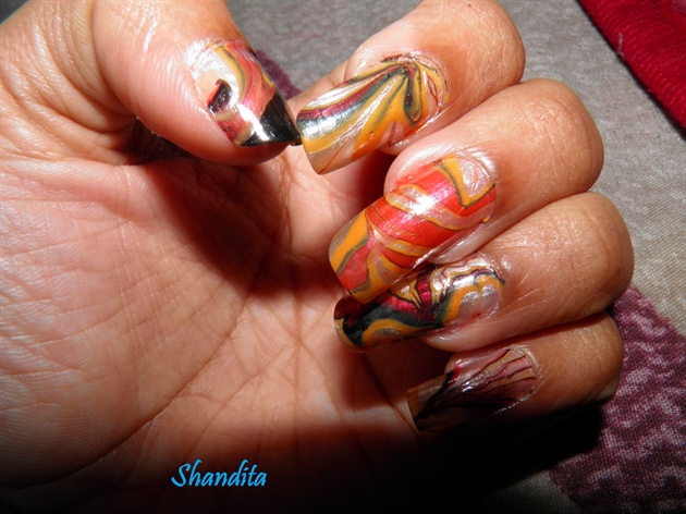 my 1st water marble