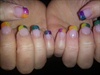 Rainbow bryte nails