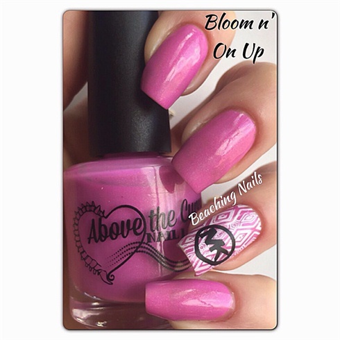 Bloomin On up By Above the curve nail.