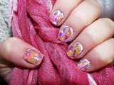 Water Color Nail Effect
