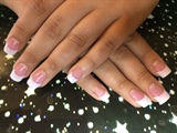 Pink/White Sprinkled with Fairy Dust 