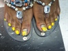 Mustard Yellow toes
