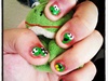 Fast and Simple Cute Turtle Nail 