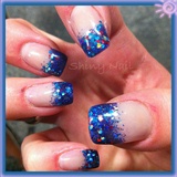 Glitters nails