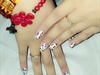 cute rainbow leopard nail art