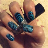 Water marble sparkle