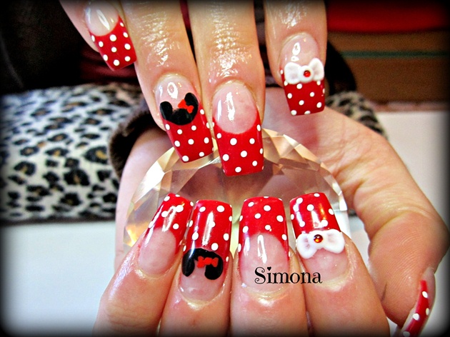 1. Micky Mouse Nail Art Tutorial - wide 5