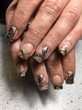 Butterfly nail art
