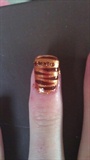 gold and brown zebra with gems