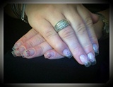 Clear tips gel nails