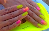 Fluo Pink and Yellow