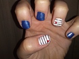 Blue and stripes 1