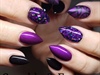 Elegant Purple Nails