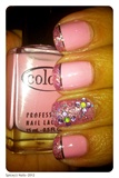 Pink French Glitter