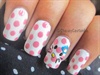 Easy Hello Kitty Nails.