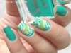 Green Summer Nails