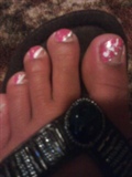 Pinky Toes w/ Rhinestones